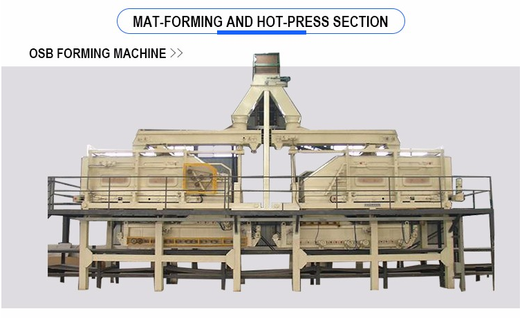 OSB Production Line OSB Making Machine Furniture Manufacturing Plant Provided RF Accoding to Raw Material,as Design 380V 8-25mm