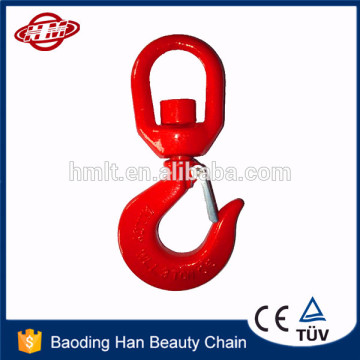 alloy steel g80 swivel hooks with safety latch