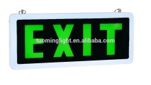 led Exit light sign for fire fighting