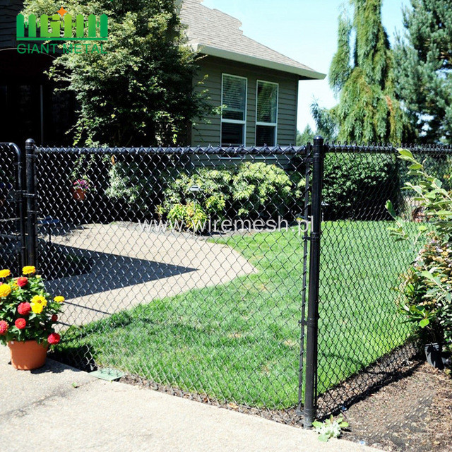 High quality galvanized chain link fence