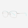 Vintage Square Metal Women's Optical Frames