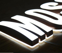 Custom Led Sign Lighting Light Up Signs