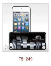 Gear Picture 3d Ipod Touch5 Case With Movie Effect,pc Case Rubber Coated?