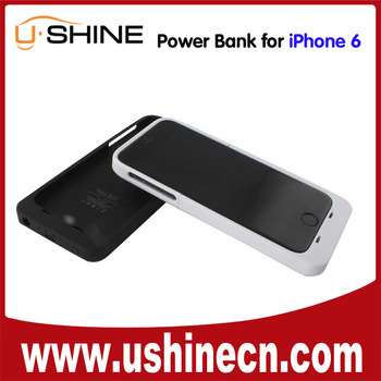 customized portable External Battery Case for iPhone 6
