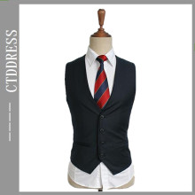 top brand black 100%wool sleeveless mens vest & waistcoats