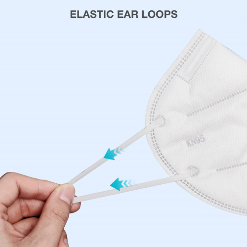 Nonwoven Earloop KN95 Wingi Remirator uso mask.