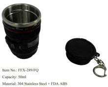Free Shipping Hot Sale Mini Camera Lens Mug, Shot Mug, Shot Cup