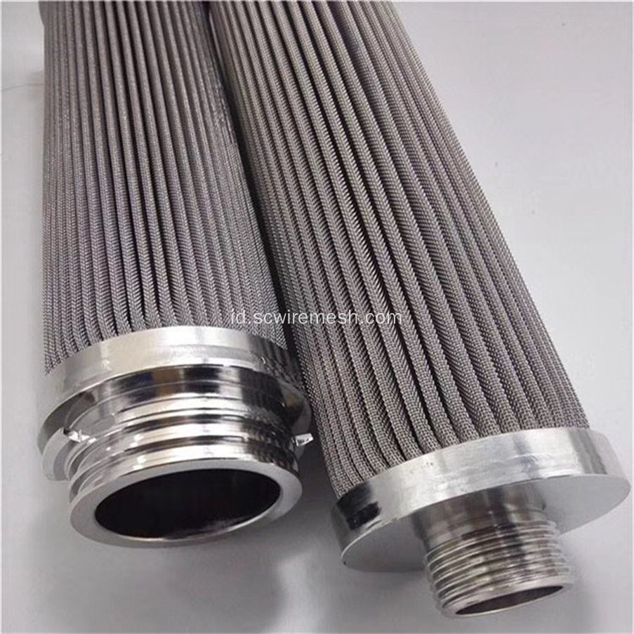 0,45-500um 316 Stainless Steel Cartridge Filter Lipat