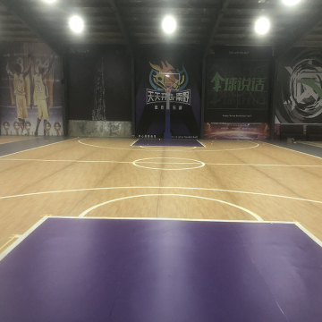 PVC Sports Roll Mat basketball flooring