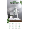 Noiseless Desktop USB Rechargeable Fans With Night Light