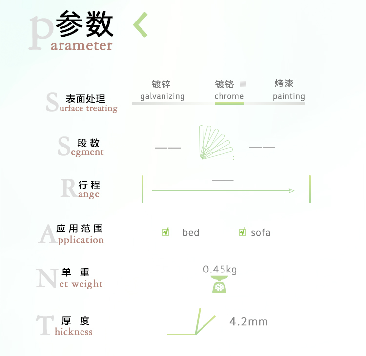 F138-A Sofa headrest hinge furniture hinge_02