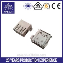 USB A type connector,SMT famale USB connector