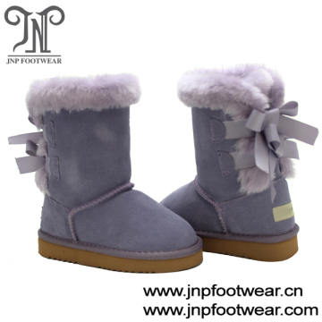 fur collar fahsion children winter boots