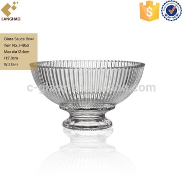 Nini Clear Round Glass Sauce Bowl