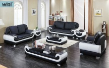 Modern Leather Sofa combination Living Room Furniture