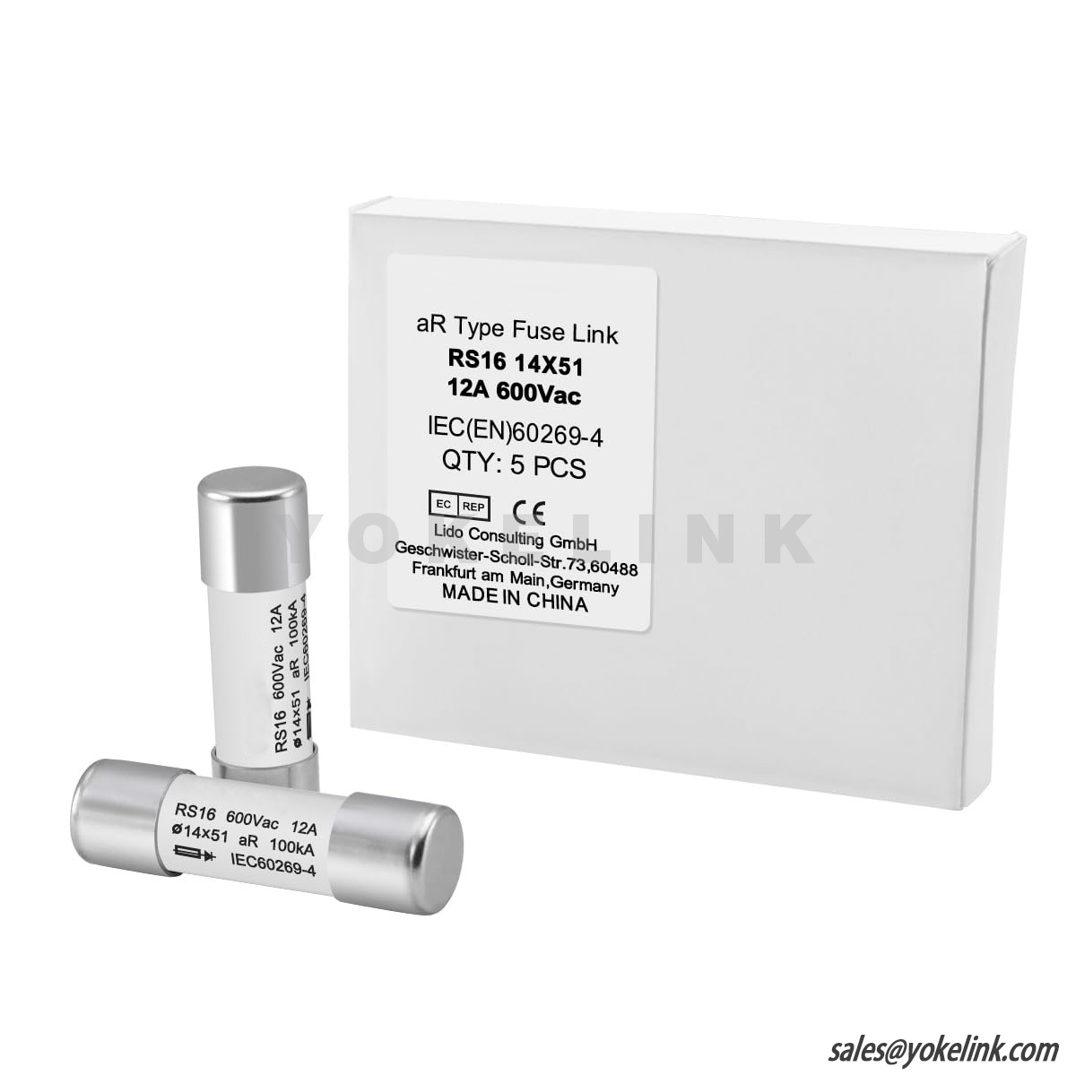 hengeres biztosíték linkje 5 cylindrical fuse link 5