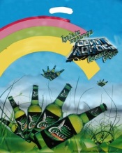 LDPE Patch handle bag onion packing bag