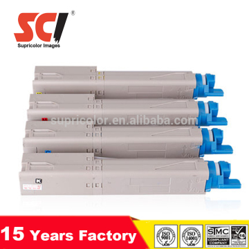 For OKI printer C3300 c3400 compatible color laser toner cartridge