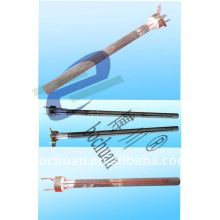 Groove silicon carbide (SiC) heating elements