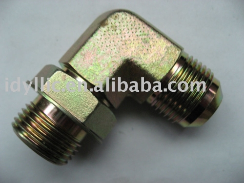 90 ELBOW JIC MALE 74CONE SAE O-RING BOSS L-SERIES ISO 11926-3  IJO9-OG