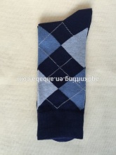 argyle men business socks cotton AQD-MS-28