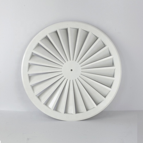 Round Swirl Diffusers with 22/24 Fixed Blades