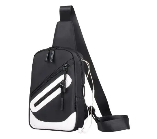 Men Crossbody Bags Sling Chest Bags Crossbody with Custom Logo