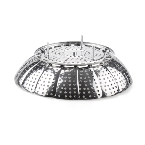 100% Food Grade Stainless Steel Seafood Steamer Basket