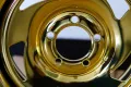 Golden Chrome 4x4 Off Road Steel Wheel Rim