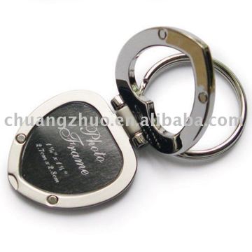 New Style Metal Keychain Photo Insertable