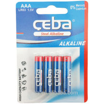 CEBA alkaline battery primary battery LR03 AAA 1.5V battery