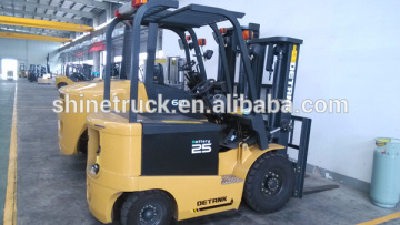 New Chery 2.5 ton Battery Forklift, 48v battery operated forklift