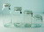 high round air tight glass jar