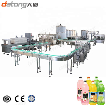 Hot Filling Technology Pet Bottle Juice Production Line
