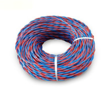 Refractory shield twisted pair