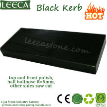 G684 polish kerbstone/ black polish stone curb
