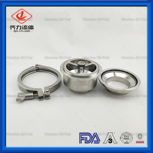 Global Export Sanitary Fittings spring Check Valve