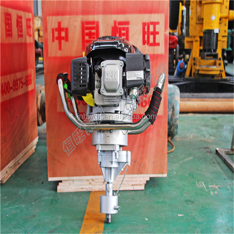 Lowest price underground geotechnical field handheld diamond core drill/gasoline core drilling machine