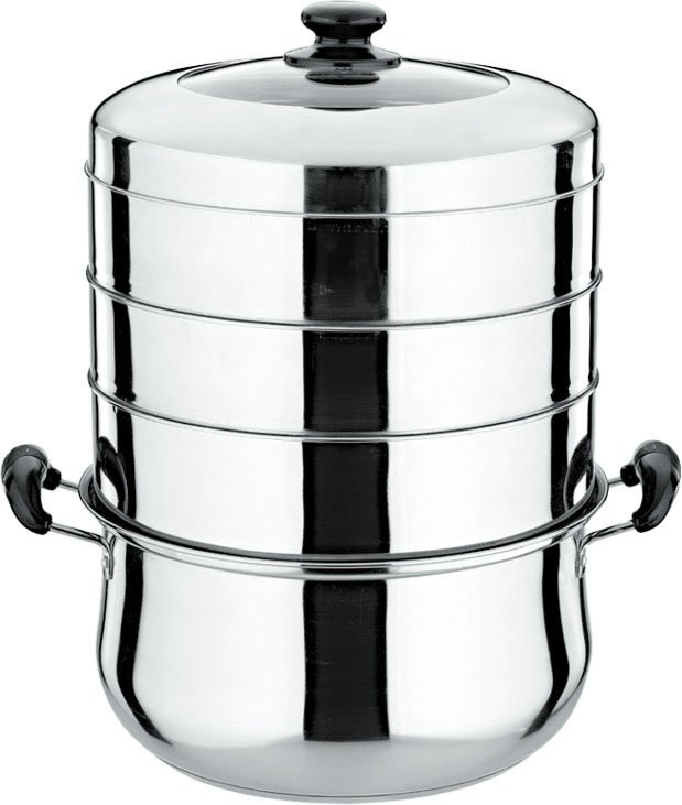 Efficient Energy Saving Stainless Steel Stackable Steamer Pot double boiler