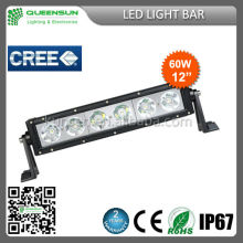 2016 NEW 12inch 60W led light bar super bright affordable price latest LED light bar SRLB60-C4