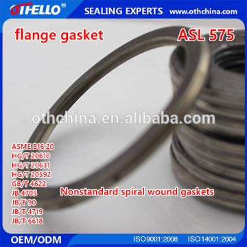 China manufacturer flange seal gasket spiral wound gasket