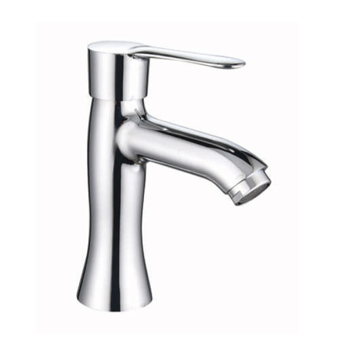 Chrome plating cross handle modern stylish kitchen faucet