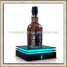 China manufacturer led glowing acrylic liquor bottle display stand, custom acrylic led wine display