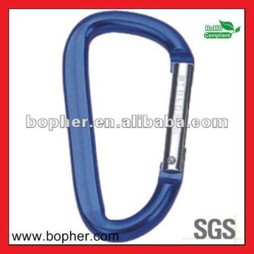 novelty mini d shape carabiner