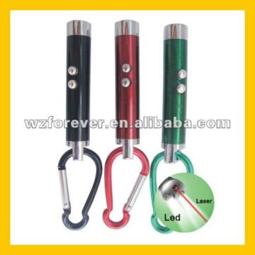 2in1 Laser Point LED Key Chain