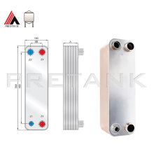 Copper Brazed High Pressure Heat Exchanger
