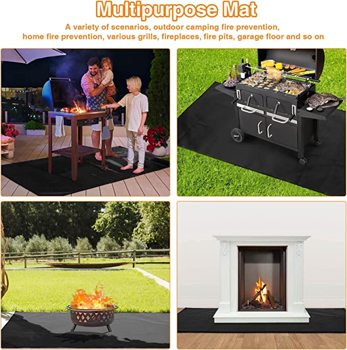Household kitchen fire mat Customizable shape Washable Prevent oil Fire Blanket Emergency for Kitchen4 Household kitchen fire mat Customizable shape Washable Prevent oil Fire Blanket Emergency for Kitchen4