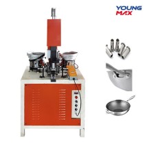 cast iron pan semi automatic riveting machine