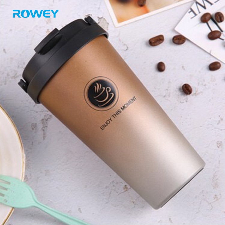 24oz Double Wall White Sublimation Screw Lid Cup Stainless Steel Insulated Tumbler