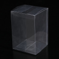 Boîte de pliage transparent transparent en plastique transparent